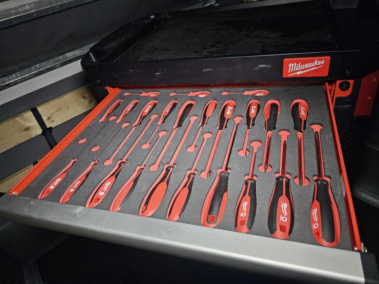 Werkstattwagen von Milwaukee